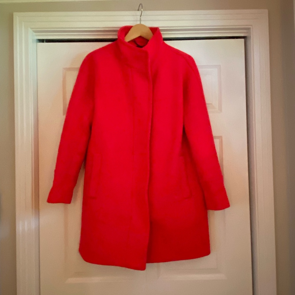 J.Crew Stadium Cloth Cocoon coat, sz 10